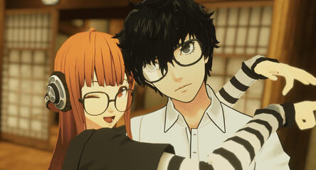 Me and Jules (as Ren and Futaba)